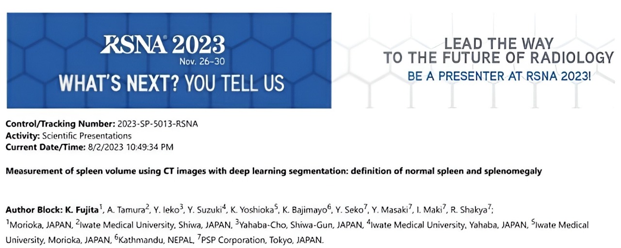 RSNA next presentation